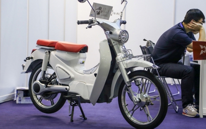 Nhiều xe máy 'made in China' xuất hiện tại triển lãm Autotech 2018