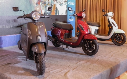 Cận cảnh xe tay ga SYM Abela 110 vừa ra mắt