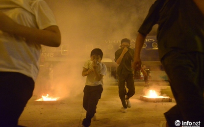 Nhiều em nhỏ thoát hiểm an toàn khi gặp sự cố cháy máy bay