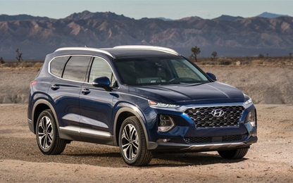 Hyundai Santa Fe thế hệ mới giá từ 25.500 USD tại Mỹ