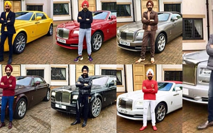Tỷ phú tậu 7 chiếc Rolls-Royce để đi mỗi ngày trong tuần
