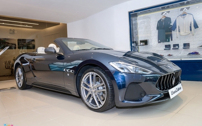 Maserati GranCabrio Sport 2018 giá hơn 17 tỷ đồng về Việt Nam