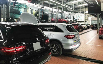 Khách Việt ồ ạt đưa Mercedes GLC đi 'khám bệnh'