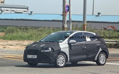 Hyundai Grand i10 thế hệ mới chạy thử ở Hàn Quốc