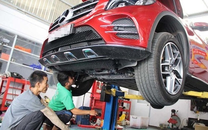 Mercedes Việt Nam: GLC xịt gầm không thể vào nước