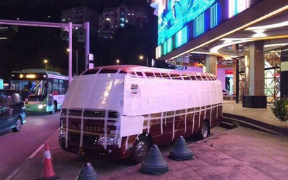 Cách người Macau bảo vệ ôtô trước siêu bão