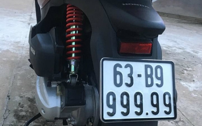 Honda SH Mode biển ngũ quý 9, giá nửa tỷ đồng tại Tiền Giang