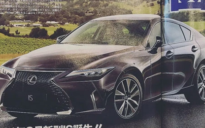 Lexus IS 2021 lộ diện bản thiết kế
