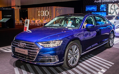 Audi A8 L mới lần đầu ra mắt Đông Nam Á