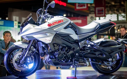 Suzuki hồi sinh 'huyền thoại' môtô Katana