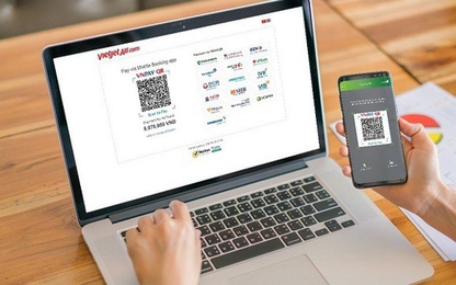 Vietjet Air nâng tầm tiện ích cho khách hàng bằng thanh toán qua QR Code