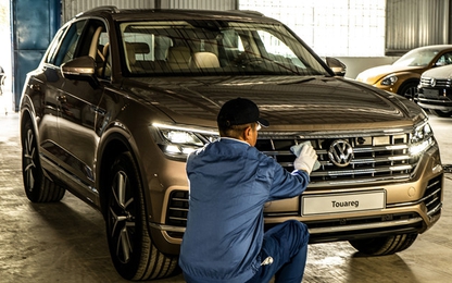 Volkswagen Touareg 2019 đầu tiên về Việt Nam