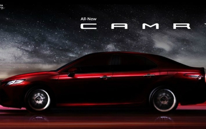Toyota Camry 2018 bản Đông Nam Á sắp ra mắt