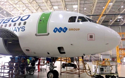 Lộ diện những hình ảnh thực tế đầu tiên của máy bay Bamboo Airways