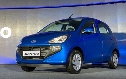 Hyundai Santro 2019 - đàn em i10 giá từ 5.300 USD