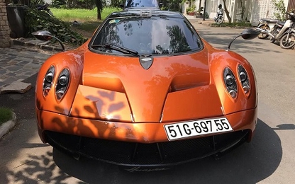 Siêu phẩm Pagani Huayra độc nhất Việt Nam ra biển số