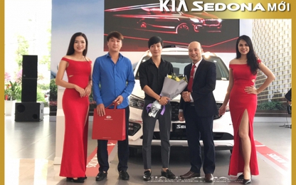 Kia Sedona mới lập kỷ lục doanh số chỉ sau một tháng ra mắt