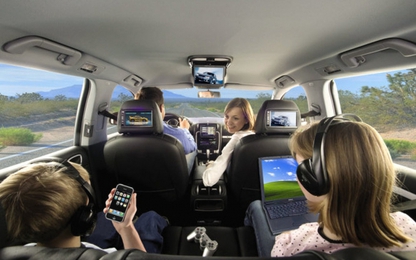 Lưu ý lái xe an toàn khi du xuân cùng con nhỏ