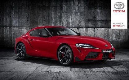 Toyota Supra 2020 lộ nguyên hình trước ngày ra mắt