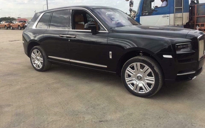 SUV siêu sang Rolls-Royce Cullinan xuất hiện tại VN