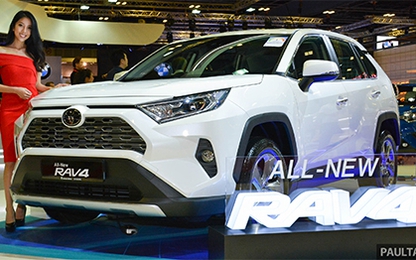 Toyota RAV4 2019 ra mắt tại Singapore, giá 88.700 USD