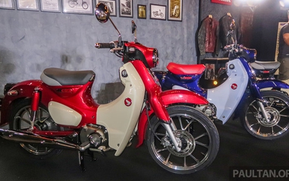 Honda Super Cub C125 2019 ra mắt, đắt ngang xe cao cấp