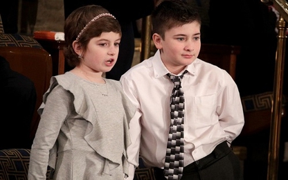 Hai học sinh được mời đến nghe Thông điệp Liên bang của Tổng thống Mỹ