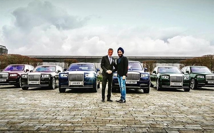 Tỷ phú gốc Ấn mua thêm cùng lúc 6 chiếc Rolls-Royce
