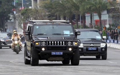 Hummer H2 - 'khủng long' bọc thép của VN tại thượng đỉnh Trump - Kim