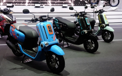 Xe tay ga đô thị Yamaha QBIX với thiết kế 'vuông như cục gạch'