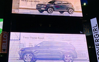 Hyundai Venue thiết kế ngoại thất như Audi