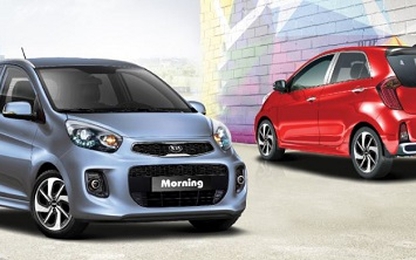 Kia Morning có thêm 2 màu sắc mới đầy quyến rũ