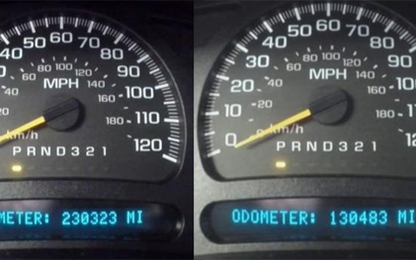 Khoảng 1,6 triệu ôtô ở Mỹ bị tua ngược công-tơ-mét