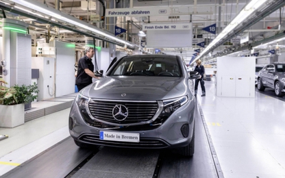 Xe điện Mercedes EQC 'ra lò', giá gần 80.000 USD