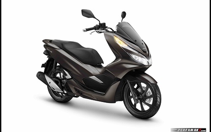 Xe ga cao cấp Honda PCX thêm màu mới, sang trọng hơn