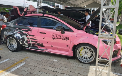 Subaru WRX STI độ âm thanh hơn 1 tỉ đồng tại Việt Nam