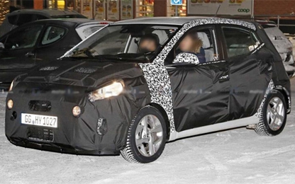 Hyundai i10 thế hệ mới ra mắt cuối tháng 8