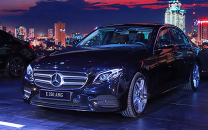 Mercedes E-class mới nâng cấp động cơ giá từ 2,13 tỷ đồng