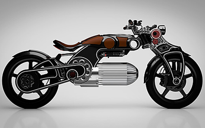 Curtiss Hades 2020 - môtô điện lạ mắt giá 75.000 USD