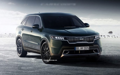 Kia Sorento thế hệ mới đổi phong cách, thêm công nghệ