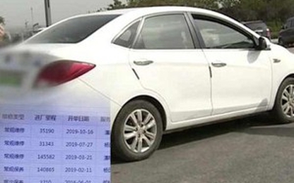 Cô gái tá hỏa mua phải xe cũ bị tua ngược 110.000 km
