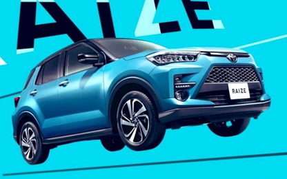Lộ diện Toyota Raize - crossover mới nhỏ hơn RAV4