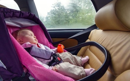 8 điều cần lưu ý khi lái xe có trẻ nhỏ