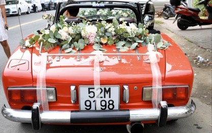 Dàn xe sang trong lễ ăn hỏi Đông Nhi - Ông Cao Thắng