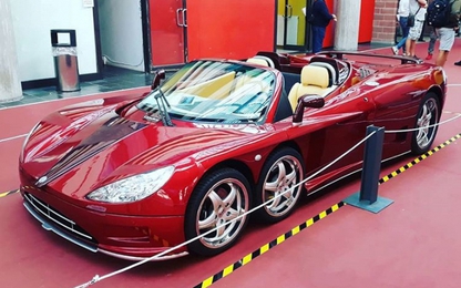 Covini 6SW - siêu xe sáu bánh giá 640.000 USD