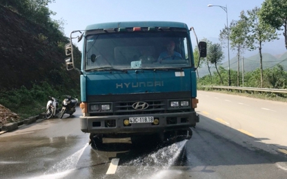 Khắc phục vi phạm ATGT đường tỉnh 602 sau phản ánh của Tạp chí GTVT