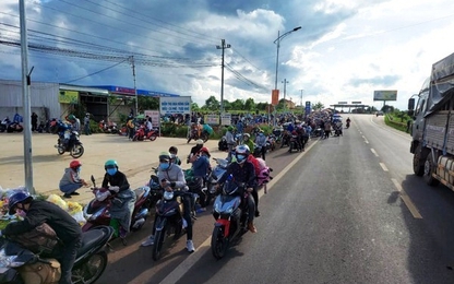 Gia Lai dừng tiếp nhận người tự ý về, Đắk Lắk hoãn đón dân
