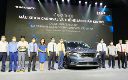 Kia Carnival 2022 chính thức ra mắt thị trường Việt Nam