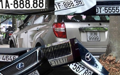 Bộ Công an sẽ sớm đấu giá biển số xe ô tô