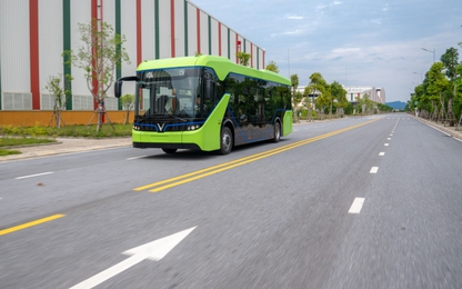 Xe buýt điện VinFast hoàn thành giai đoạn thử nghiệm